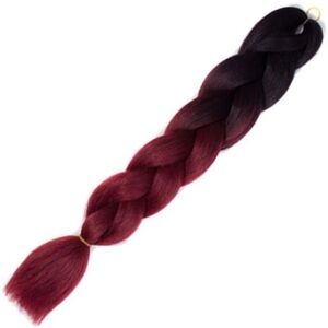 24" Synthetic Braiding Hair Ombre Braiding Hair Packs